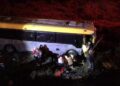 Vacaciones del terror: camión CAE a barranco en Real de Catorce