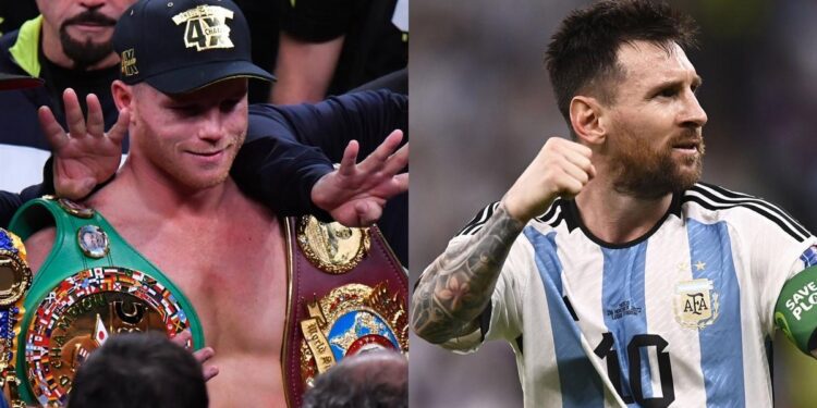 “Me dejé llevar por la pasión”: se disculpa “El CANELO” con MESSI por amenazarlo