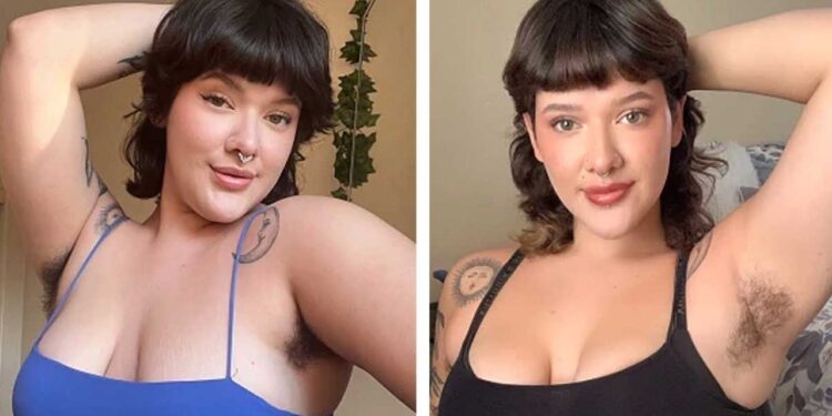 ¡Mujer gana DINERAL en OnlyFans por mostrar sus axilas peluditas!