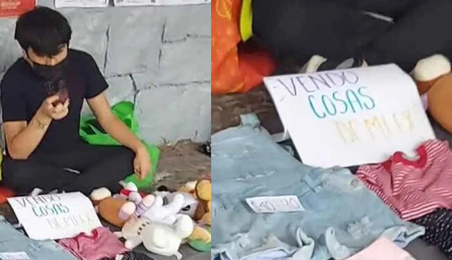 ¡Listillo desde chiquillo!, joven se vuelve viral por VENDER las cosas de su EX