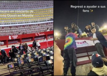 Video: ¡Cantante Danny Ocean auxilia a fans en BALACERA de Morelia!