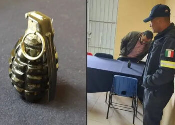 Niña lleva una GRANADA a la escuela y desata operativo en CDMX