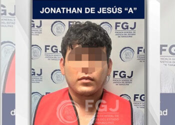 Agarran a Jonathan ‘N’: MATÓ a 3 miembros de su familia en Tampico