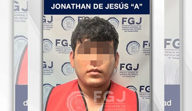Agarran a Jonathan ‘N’: MATÓ a 3 miembros de su familia en Tampico