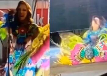 Video: ¡Joven se ELECTROCUTA frente a todos en pleno concurso de BELLEZA!