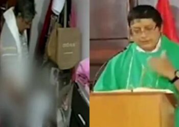 Video: ¡Con las manos en la tanga!, SACERDOTE bendice casa y roba calzones para satisfacerse   