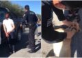 Video: Despiadada ARRASTRABA a su PERRITA atada a una moto; “poli” la detiene