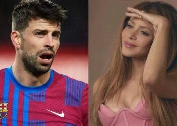Video. ¡¿Shakira?!, captan a la cantante haciéndole señal obscena a Piqué