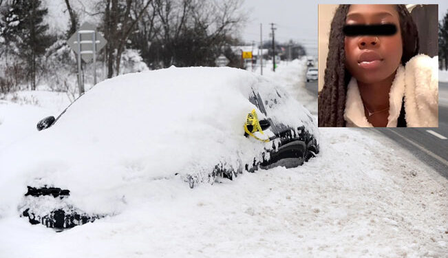 Mujer envía un VIDEO antes de MORIR atrapada en tormenta de NIEVE