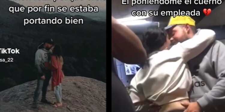 Exhibe a su novio INFIEL: lo perdonó una vez y le “pone los cuernos” con otra
