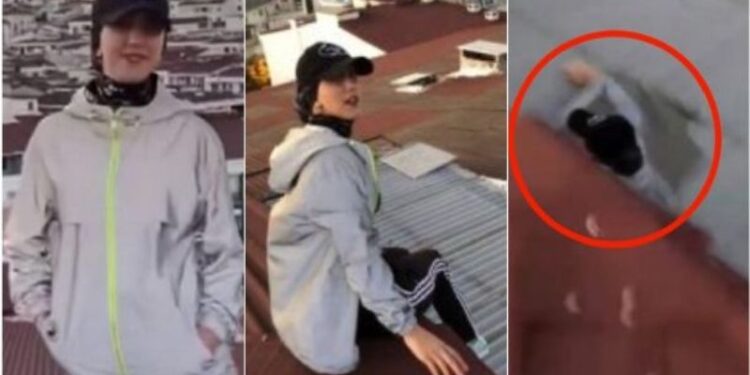 Video. ¡TikToker MUERE al caer de un techo mientras hacía LIVE!