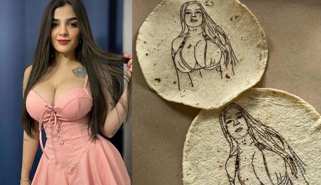¿Karely Ruiz hasta en la sopa?, ya hasta sacaron una tortilla en su honor