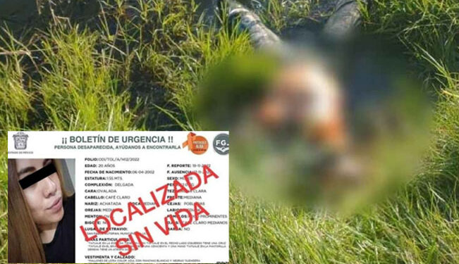 Mitzi salió a entregar pedido, nunca más volvió: está MUERTA en Edoméx