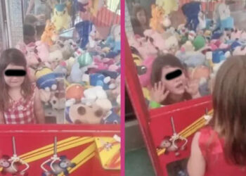 ¡Chamaquita de 4 años quería robar ositos y es “tragada” por la máquina!