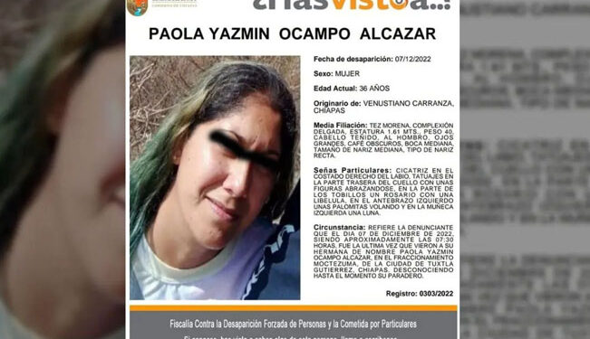 Hallan CADÁVER dentro de cisterna en escuela: es PAOLA y era la intendente