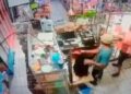 Defiende su tienda a «trancazos» de ladrón con machete, ¡y lo hace correr!