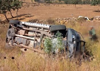 Unidad de GN sufre aparatoso accidente; hay 3 HERIDOS graves