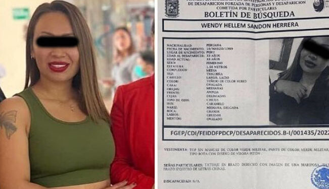 ¡Degollaron a WENDY!: era peruana y cumplía sus sueños en Puebla