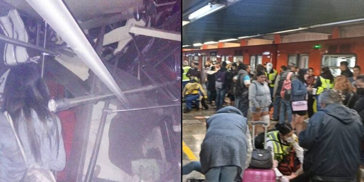 Pánico en la Línea 3: ¡CHOQUE de trenes en el Metro de CDMX!