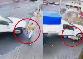 Video: ¡Desalmado atropella a ANCIANITO y le rompe las piernas!