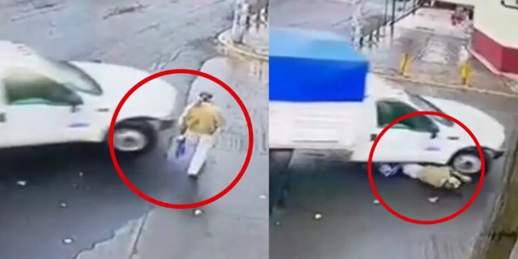 Video: ¡Desalmado atropella a ANCIANITO y le rompe las piernas!