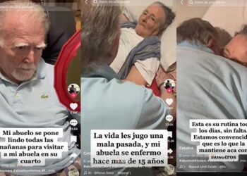 Amor eterno: abuelito enamora a su esposa a diario; ella perdió la memoria