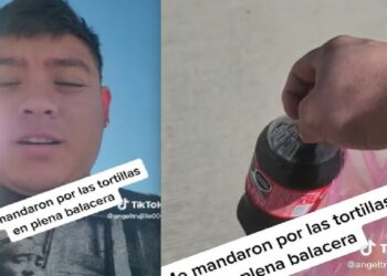 Video. “Le tengo más miedo a mi mujer”: sujeto va a las tortillas en plena balacera