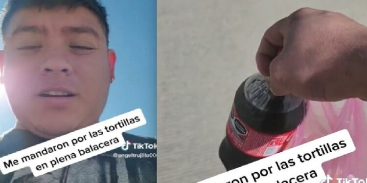Video. “Le tengo más miedo a mi mujer”: sujeto va a las tortillas en plena balacera