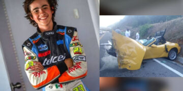 Muere en accidente automovilístico joven piloto mexicano de 17 años: “Fico” Gutiérrez