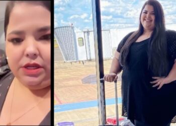 Humillan a mujer en aeropuerto; le prohíben abordar por exceso de peso