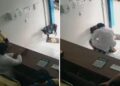 Video: Perrito llega a pedir ayuda a una veterinaria, ¡traía un clavo en la patita!