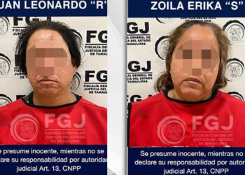 ¡Él abusaba de menor y ella le «tapaba» el crimen!; los detienen en Madero