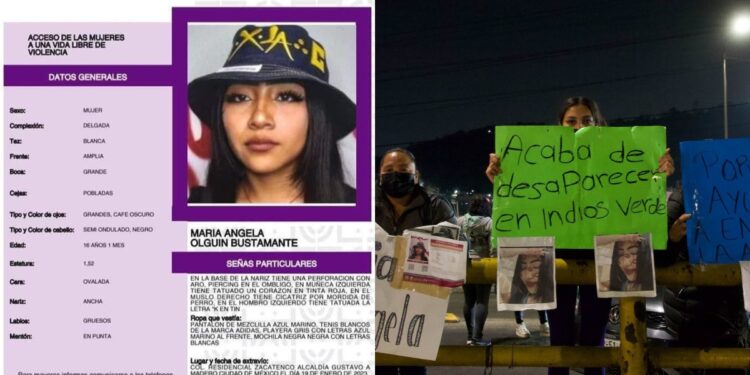 Familia de MARÍA Ángela revela: “un hombre se la llevó caminando” del Metro
