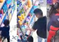 Video. “Convivencia familiar”: padres sinvergüenzas llevan a su NIÑO a robar
