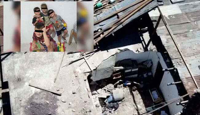 Pesadilla en Argentina: 4 hermanitos que dormían MUEREN APLASTADOS por techo