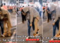 Video: ¡Hoy conocí la envidia!, mujer carga a su novio borracho en su espalda