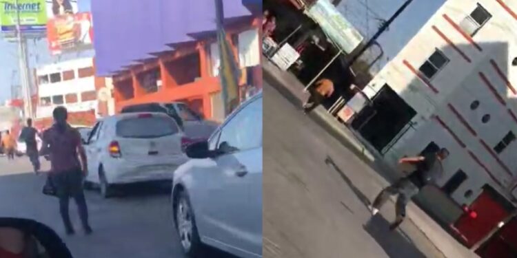 Video. Valiente corretea a LADRÓN que robó el ‘cel’ a una chica en Monterrey