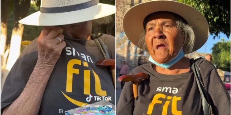 Viral. Abuelita vende chicles para vivir y llora al contar su historia en TikTok