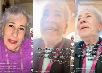 Video. ¡Tierna abuelita se DIVORCIA y presume lo FELIZ que es ahora en TikTok!