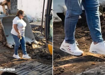 ¡Vuela, vuela…!, tunden a Alcaldesa de Minatitlán por foto en la que parece flotar