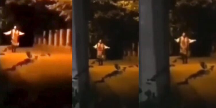 Video: quienes ven a la ATERRADORA “mujer que baila” tienen los días contados