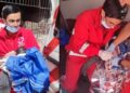 Mujer sin hogar da a luz a su bebé en un edificio abandonado en Guaymas