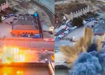 Video: ¡EXPLOTA una BOMBA de la Segunda Guerra Mundial en Inglaterra!