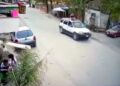 Video. ¡Impactante!, mujer iba en quemacocos y sale “disparada” tras choque