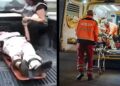 Video. “Acábame de matar…”: llevan a herida al hospital en “troca” y se les CAE al arrancar