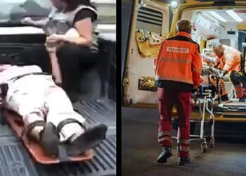 Video. “Acábame de matar…”: llevan a herida al hospital en “troca” y se les CAE al arrancar