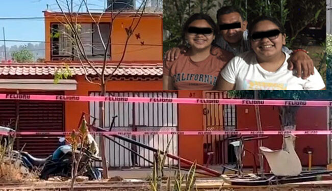 Cae hombre que ASESINÓ a sus hijas de 17 y 19 años en Oaxaca