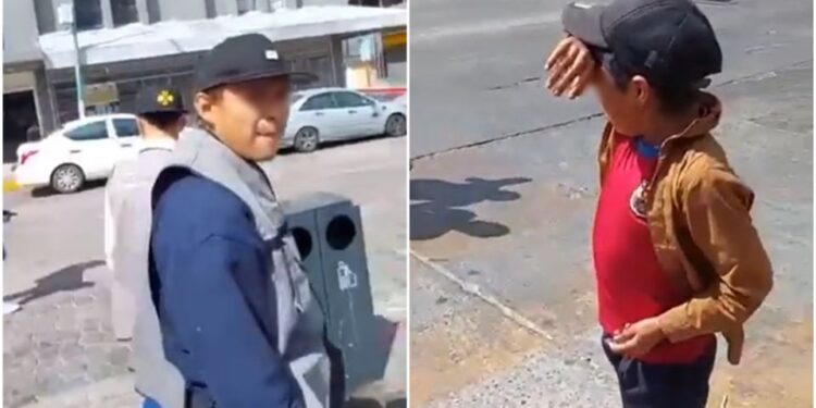 Video. Crueles “inspectores” le quitan frituras a un NIÑO y se burlan de él en Chiapas