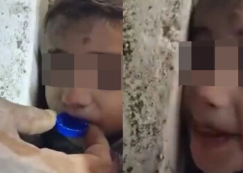 Video. Pequeñito SONRÍE al ser rescatado tras estar 2 días bajos los ESCOMBROS