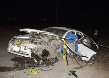 Tras causar accidente con 1 MUERTO, abandona a su familia herida en NLD